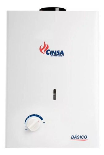 Boiler Instantaneo Cinsa Cin-06 Basico 6l/m Nat