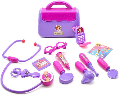 Set Maletín Doctora Juguetes 6131 Princesas Niñas 