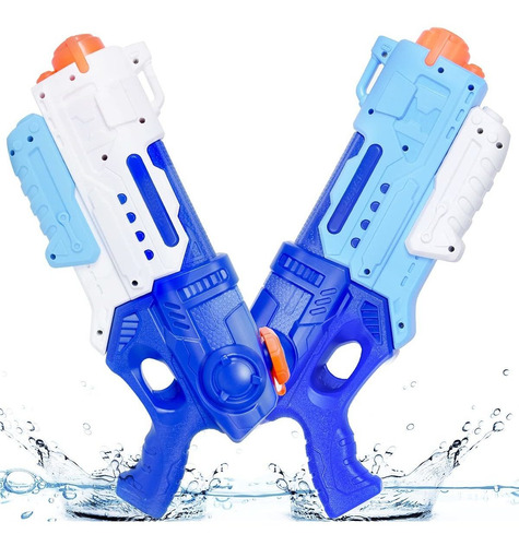 Juguete Pistola De Agua  Paquete De 2  Para Niños , 900c Ptg