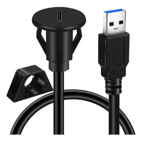 Pequeño Usb 3.0 Macho A Tipo C 3.0 Hembra Cable De Montaje E