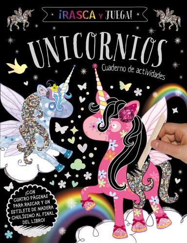 Libro - Rasca Y Juega. Unicornios - Cuaderno De Actividades 