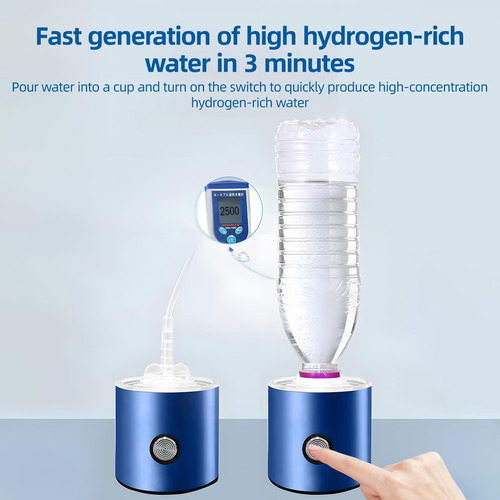 Generador De Botella De Agua De Hidrógeno De Alta