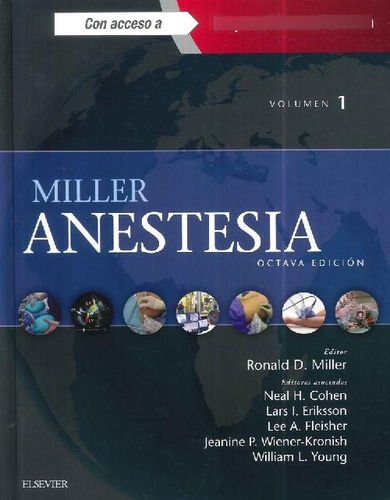 Libro Anestesia Miller - 2 Tomos De Ronald D Miller Neal H C