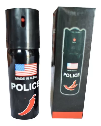 Gas Pimienta Spray 110ml Defensa Personal Protección Negro