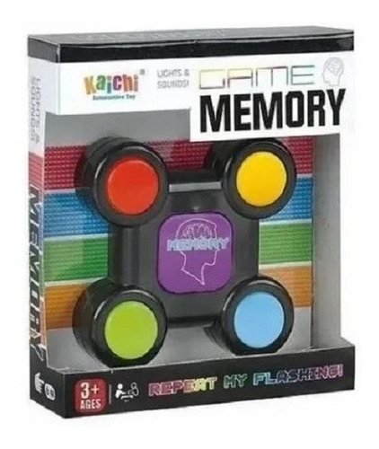 Juego De Memoria Con Luz Y Sonido Memory Juguete Tipo Simon