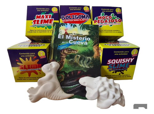 Libro El Misterio De La Cueva Y 5 Experimentos En Caja.