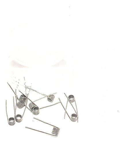 10 Resistencia Ni80 1 Ohm 20w Hell Fused Clapton Mtl Rta Rda