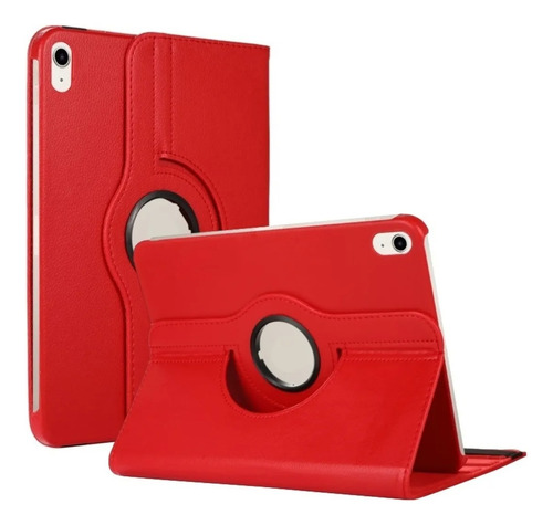 Funda Giratoria Para Ipad 10th 11th 10.9 A2696 A3354 Rosa Fucsia