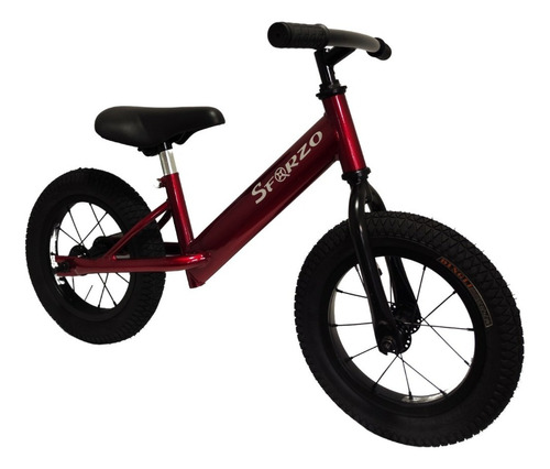 Bicicleta Rin 12 - Impulso/balance/sin Pedales Bmx Sforzo Color Vino Tinto