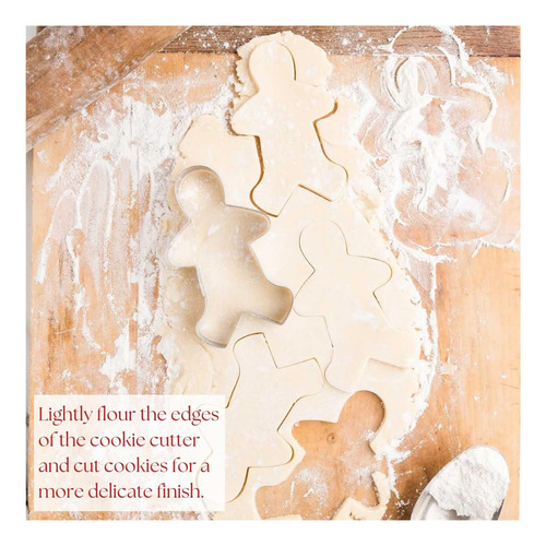 Juego De Cortadores De Galletas Navideñas De Orapink, 5 Pcs
