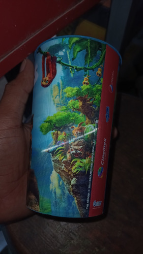 Cinemex Película Los Croods Vaso Lenticular Infantil Origi (Usado)
