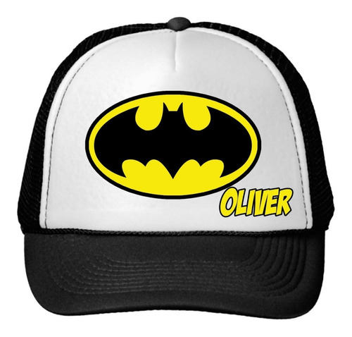 Gorras Cachuchas Batman Negro Personalizado 