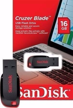 Pendrive Sandisk 16gb 100% Original, Mayor Y Detal (directv)