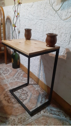 Mesa De Arrime Totalmente Artesanal 