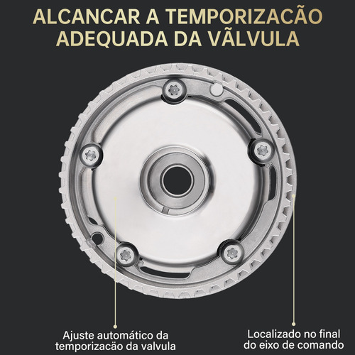 Par De Polia Cruze Admissão De Comando E Escape Variavel