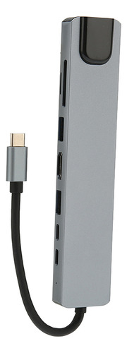 L Estación De Acoplamiento Tipo C 8 En 1 Para Pd Usb3.0