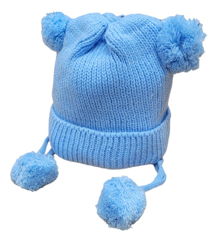 Gorrito Pom Pom Bebes