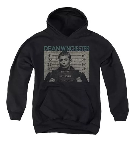 Canguro Hoodie Serie Supernatural Dean Winchester Infantil