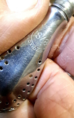 Bombilla Carlos Gardel Gris (Usado)