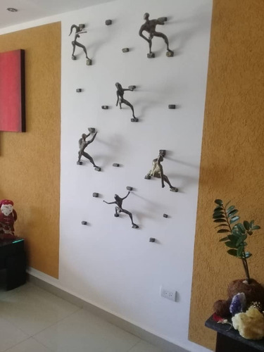 Escaladores Climbers Climbing Arte Gorditos Escultura Arte