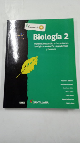 Biologia 2 Procesos Camb Conocer +  Santillana