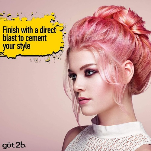 Imagem 5 de 9 de Spray Fixador De Cabelo Got2b Glue Schwarzkopf 340g Original