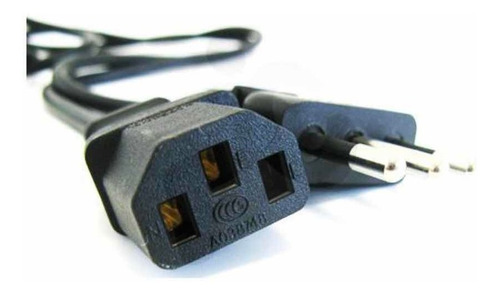 Cable Poder Cpu Fuente Poder Notebook Pc Monitor 1.8mts