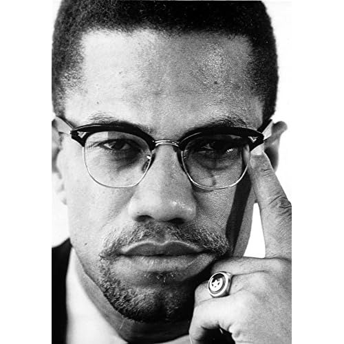 Fotografía De Malcolm X Primer Plano (8 X 10)