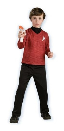 Disfraz Niño - Camisa Roja De Star Trek - Disfraz Infantil D