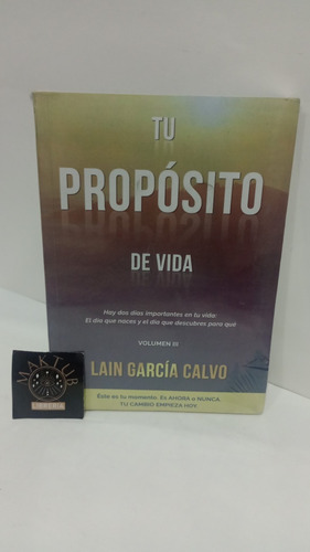 Tu Propósito De Vida Lain García Calvo Original Nuevo 