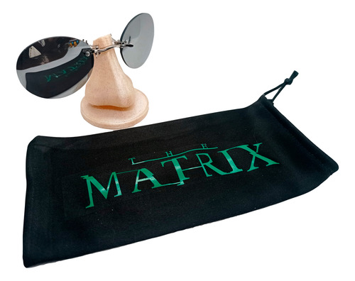 Lentes De Morfeo Con Funda De The Matrix Ciberpunk Plata