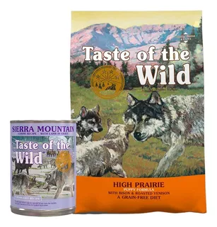 Comida De Cachorro Taste Of The Wild Venado 12.2kg + Pate