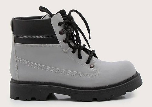 Borcegos Bota De Hombre Gris Moda Casual Ruta 21