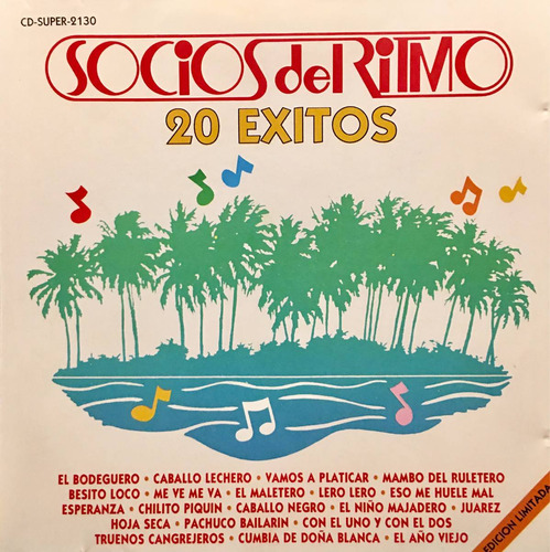 Cd Socios Del Ritmo 20 Exitos