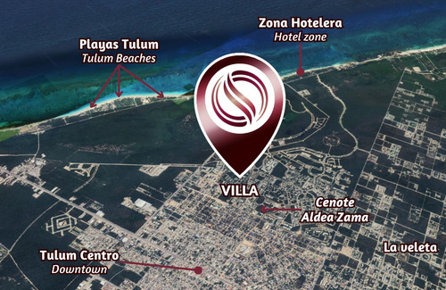Villa De 4 Recamaras, Alberca Privada, Acabados De Lujo, Cuarto En Planta Baja, Pre-construccion En Venta Aldea Zama, Tulum.
