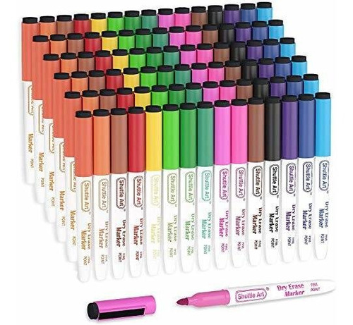 Marcador De Borrado - Dry Erase Markers, Shuttle Art 90 Bulk