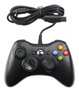 Joystick Microsoft Xbox 360 For Windows - Original Con Cable