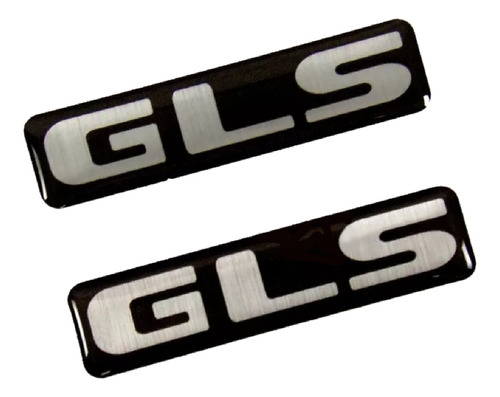 Par Emblema Adesivo Resinado Pajero Triton Gls Glsr Fgc