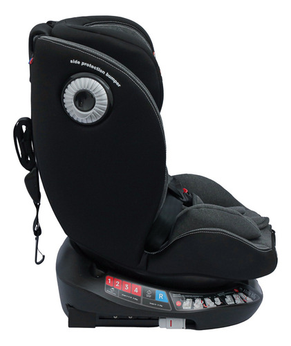 Cadeira Para Auto Gray Com Giro 360 E Isofix De 0 A 36kg