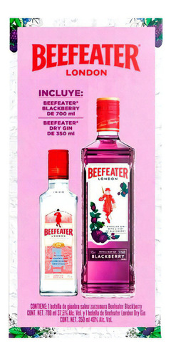 Ginebra Beefeater Blackberry 700 Ml + 350 Ml