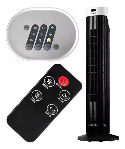 Ventilador Plus Solutions De Torre + Control Remoto