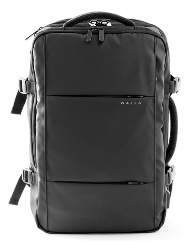 Imagen 4 de 10 de Mochila Walla Webster Expandible Portanotebook Viajes Usb