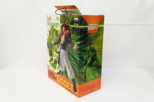 Figura Sofubi Gogeta Super Saiyan 4 Banpresto. (Usado)