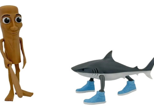 2pcs-imprimición 3d Tungtungtungsahur Juguetes De Figura