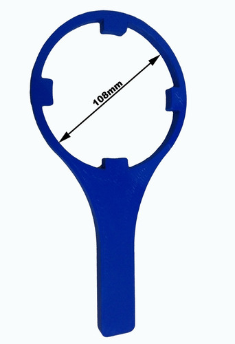 Imagen 2 de 5 de Llave Para Apertura De Filtro Carcasa 2.5'' X 10'' 3d.obis