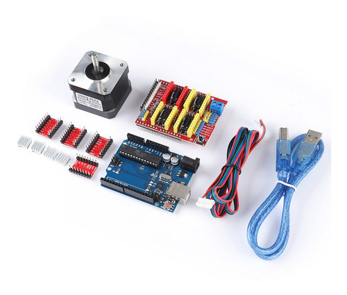 Placa Para Kits De Controlador Quimat Cnc Shield Motor Stepp