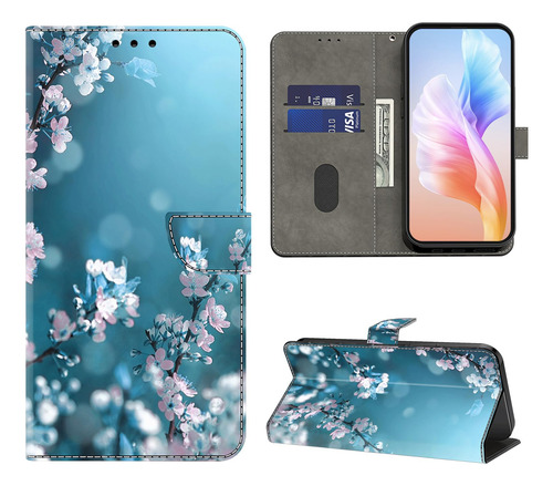Funda Para LG G7 Thinq/LG G7, Funda Tipo Cartera De Piel Sin