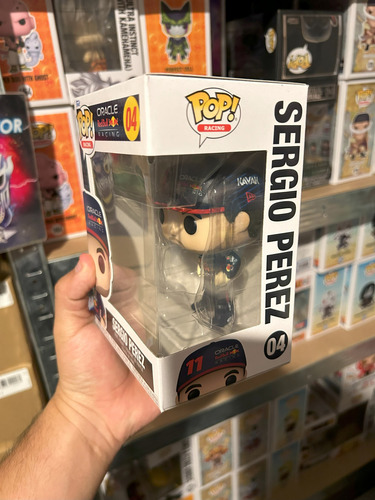 Funko Pop! - Red Bull Racing F1 - Sergio Perez #4 - Original (Usado)