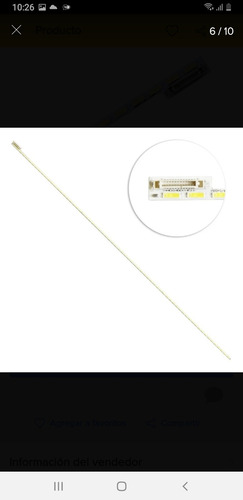 Imagen 3 de 4 de Regleta Led Para Tv 50 Pulgadas Leader Modelo 50yca