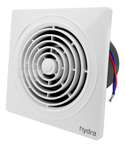 Extractor Aire Baño Hydra Blanco 6'' 150mm 19w Pared Techo